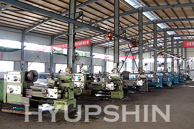 Hyupshin flanges machining workshop