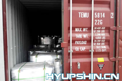 Hyupshin flanges in containers