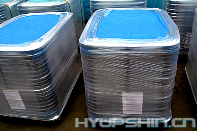 Hyupshin flanges plywood pallets packing