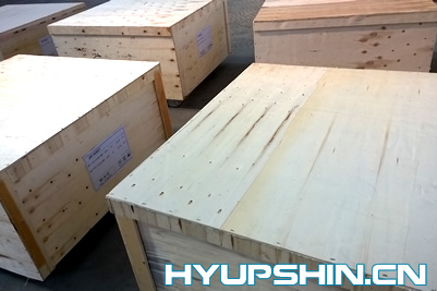 Hyupshin flanges wooden box packing
